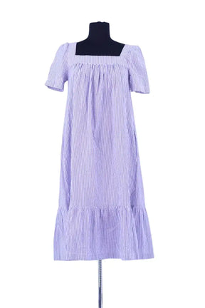 Robe Balzac Bleu en Coton, taille S - Seconde Main