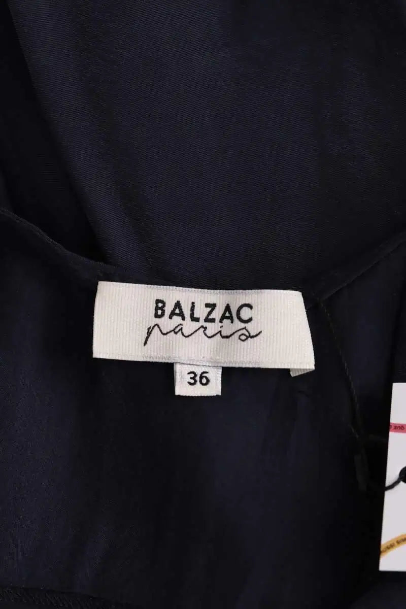 Robe Balzac Marine en Synthétique
