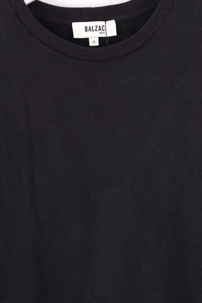 Robe Balzac Noir en Coton