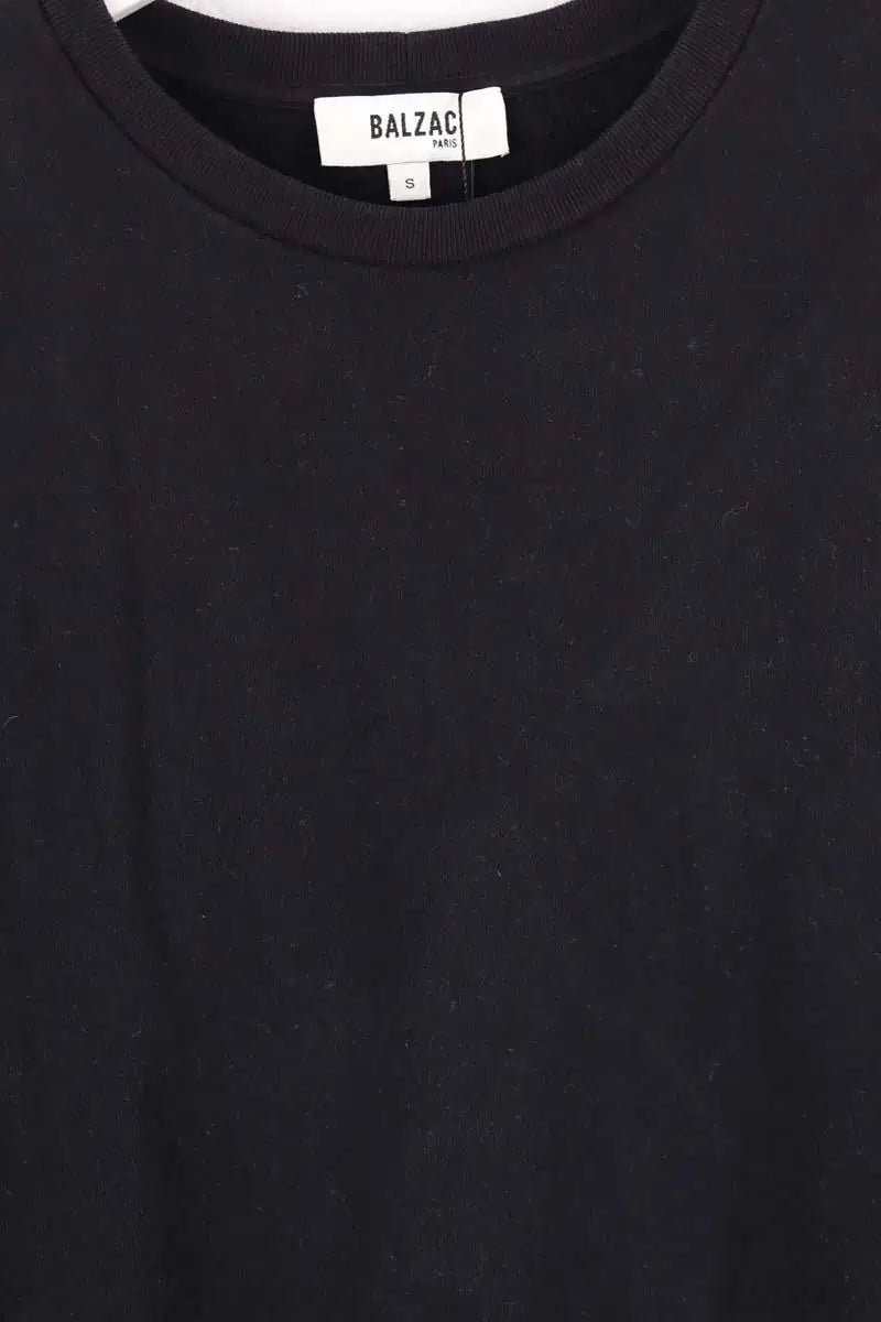 Robe Balzac Noir en Coton