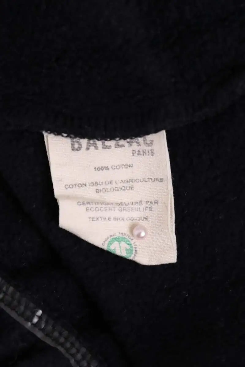 Robe Balzac Noir en Coton