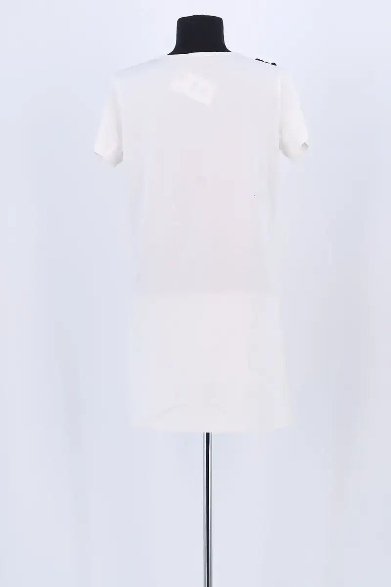 Robe Barbara Bui Blanc en Coton