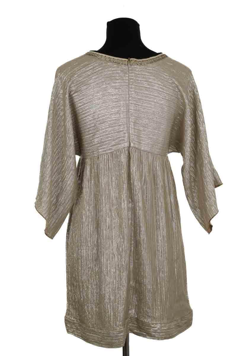 Robe Barbara Bui Doré en Viscose