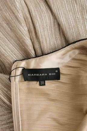Robe Barbara Bui Doré en Viscose