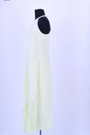 Robe Barbara Bui Jaune en Soie