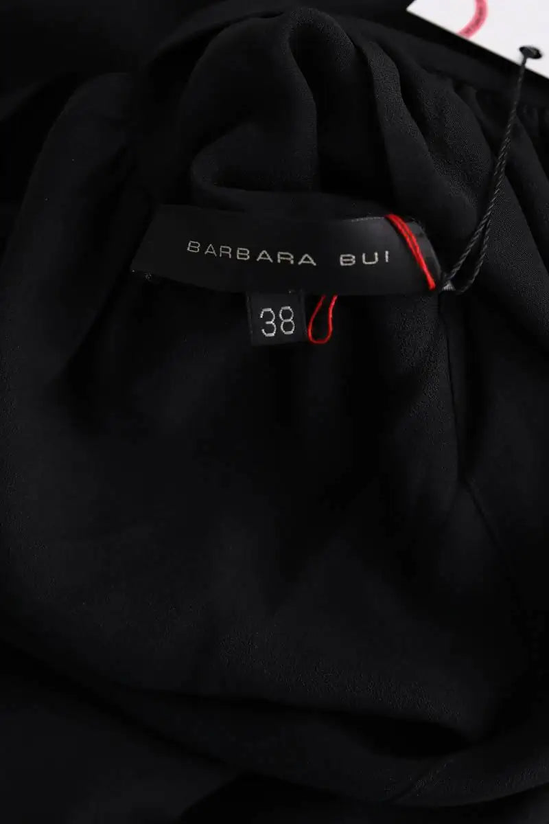 Robe Barbara Bui Noir en Soie