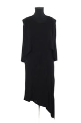 Robe Barbara Bui Noir en Viscose, taille M - Seconde Main