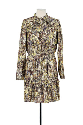 Robe Bash Argent en Viscose, taille M - Seconde Main
