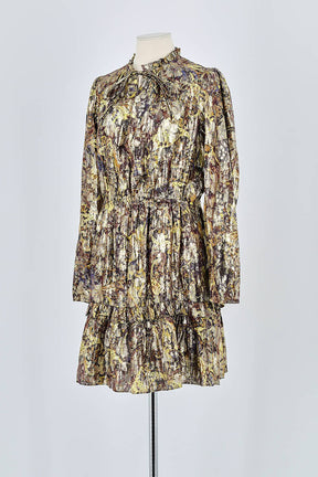 Robe Bash Argent en Viscose