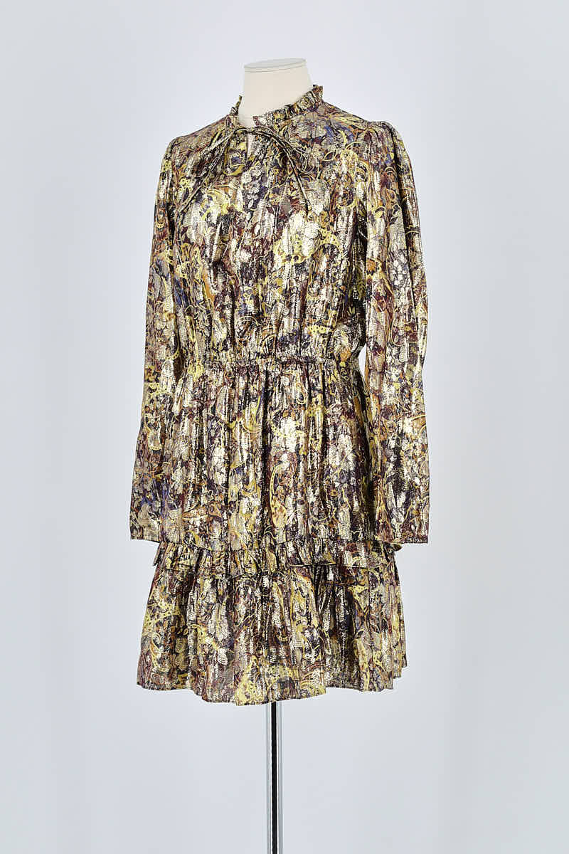 Robe Bash Argent en Viscose