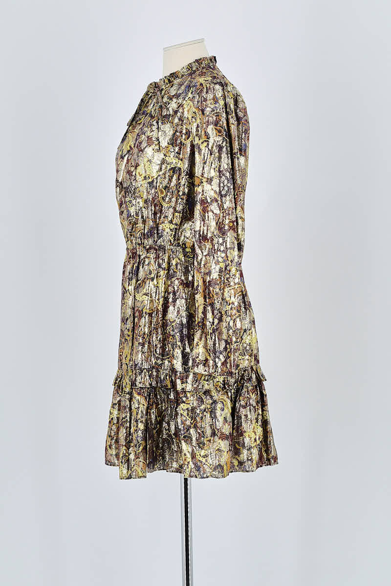 Robe Bash Argent en Viscose
