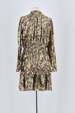 Robe Bash Argent en Viscose