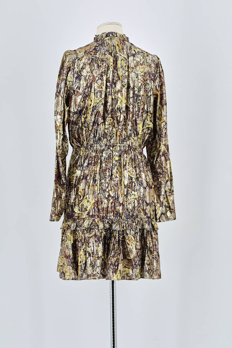 Robe Bash Argent en Viscose