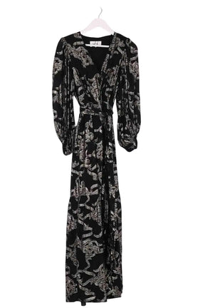 Robe Ba&Sh Baddie Noir en Viscose, taille S - Seconde Main