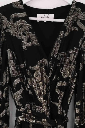 Robe Ba&Sh Baddie Noir en Viscose