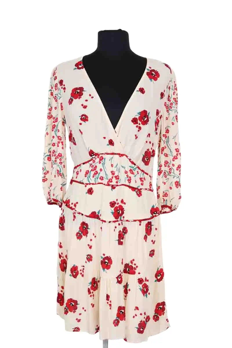 Robe Ba&Sh Beige en Coton, taille S - Seconde Main