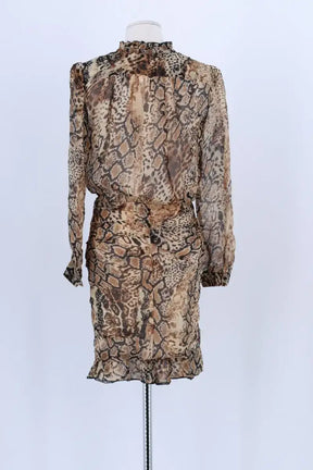 Robe Ba&Sh Beige en Synthétique
