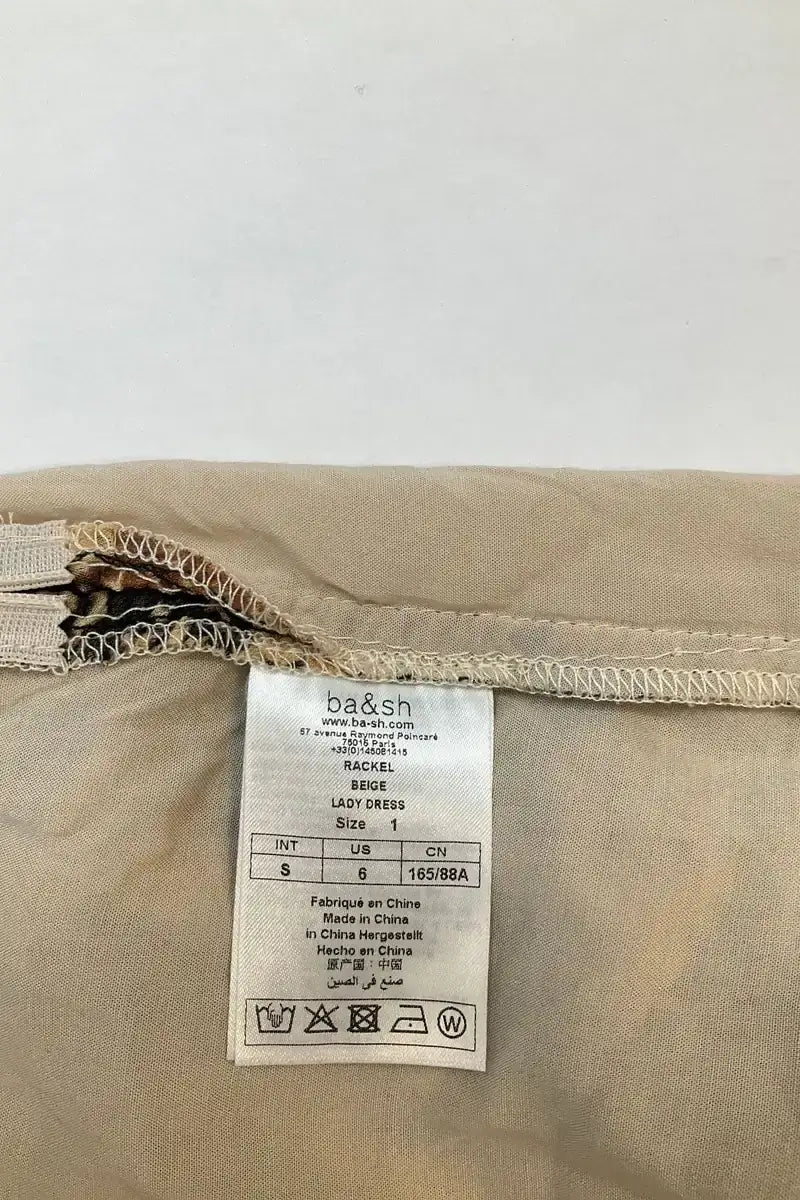 Robe Ba&Sh Beige en Synthétique