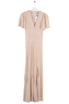 Robe Ba&Sh Beige en Viscose, taille S - Seconde Main