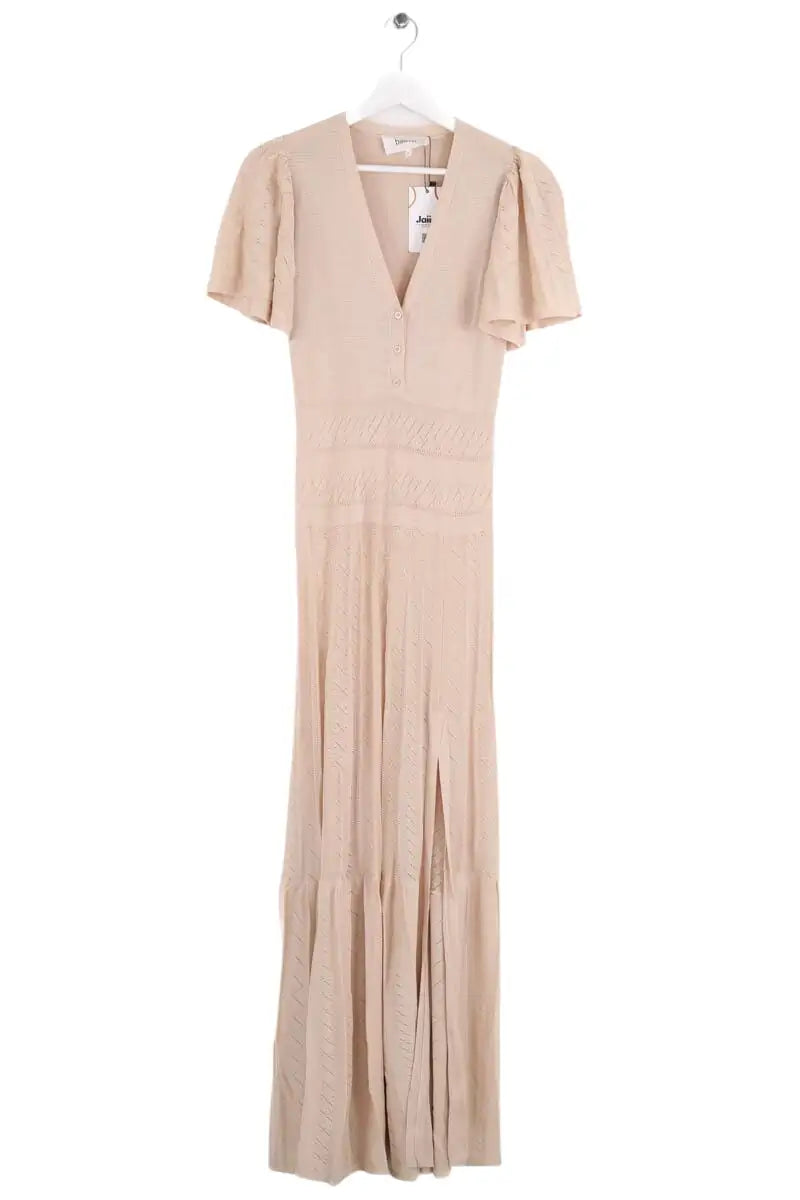 Robe Ba&Sh Beige en Viscose, taille S - Seconde Main