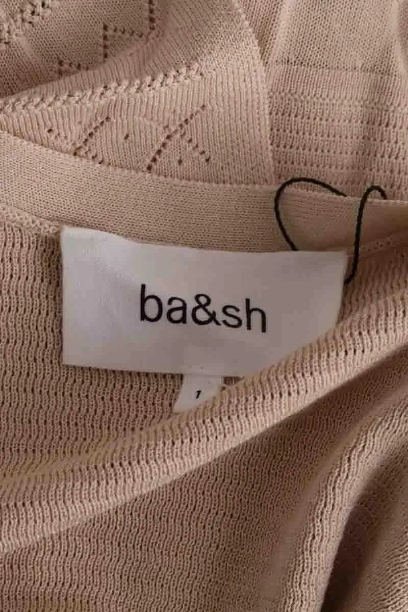 Robe Ba&Sh Beige en Viscose