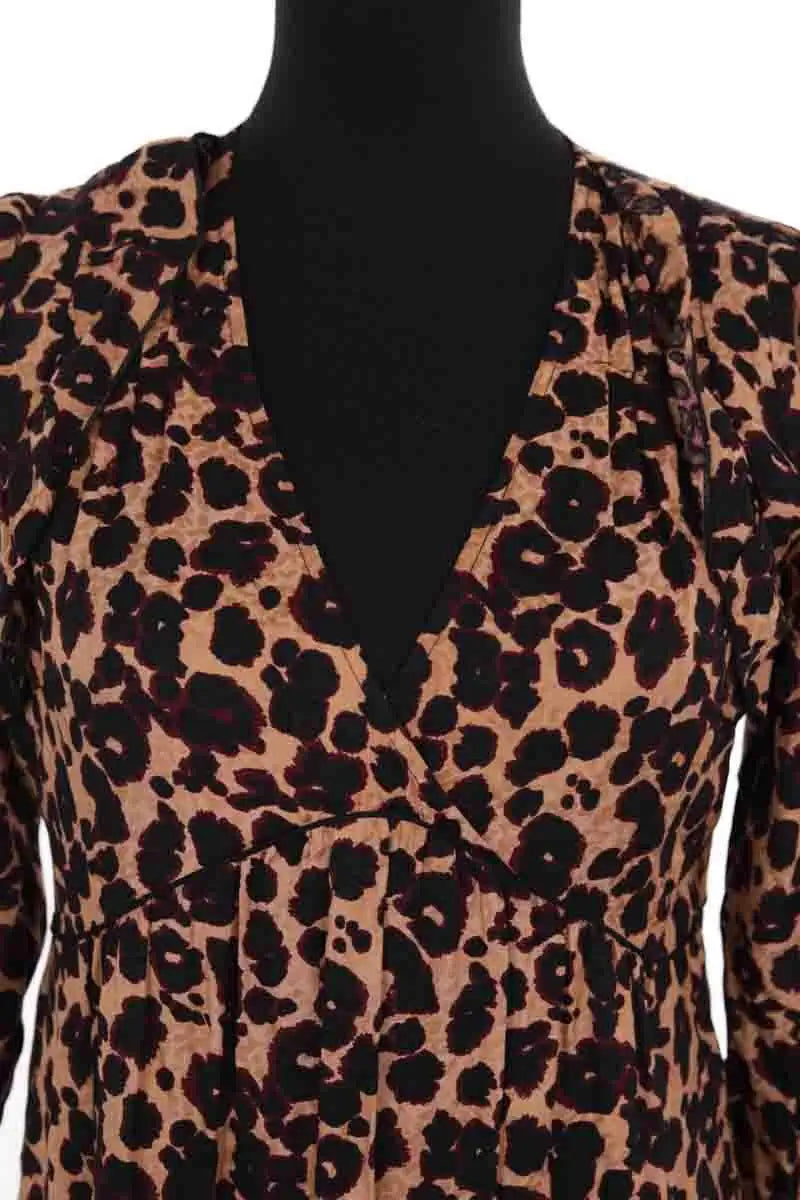 Robe Ba&Sh Beige en Viscose