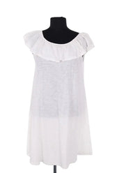 Robe Ba&Sh Blanc en Coton, taille S - Seconde Main