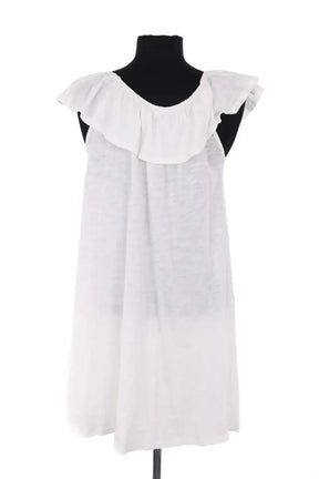 Robe Ba&Sh Blanc en Coton