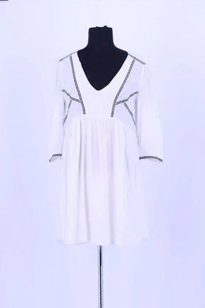 Robe Ba&Sh Blanc en Synthétique