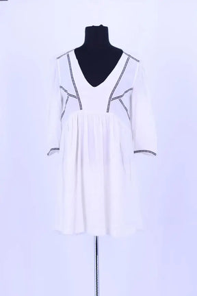 Robe Ba&Sh Blanc en Synthétique