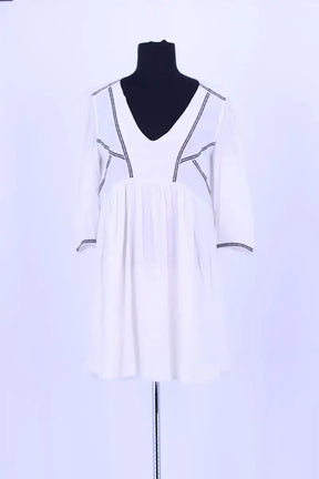 Robe Ba&Sh Blanc en Synthétique