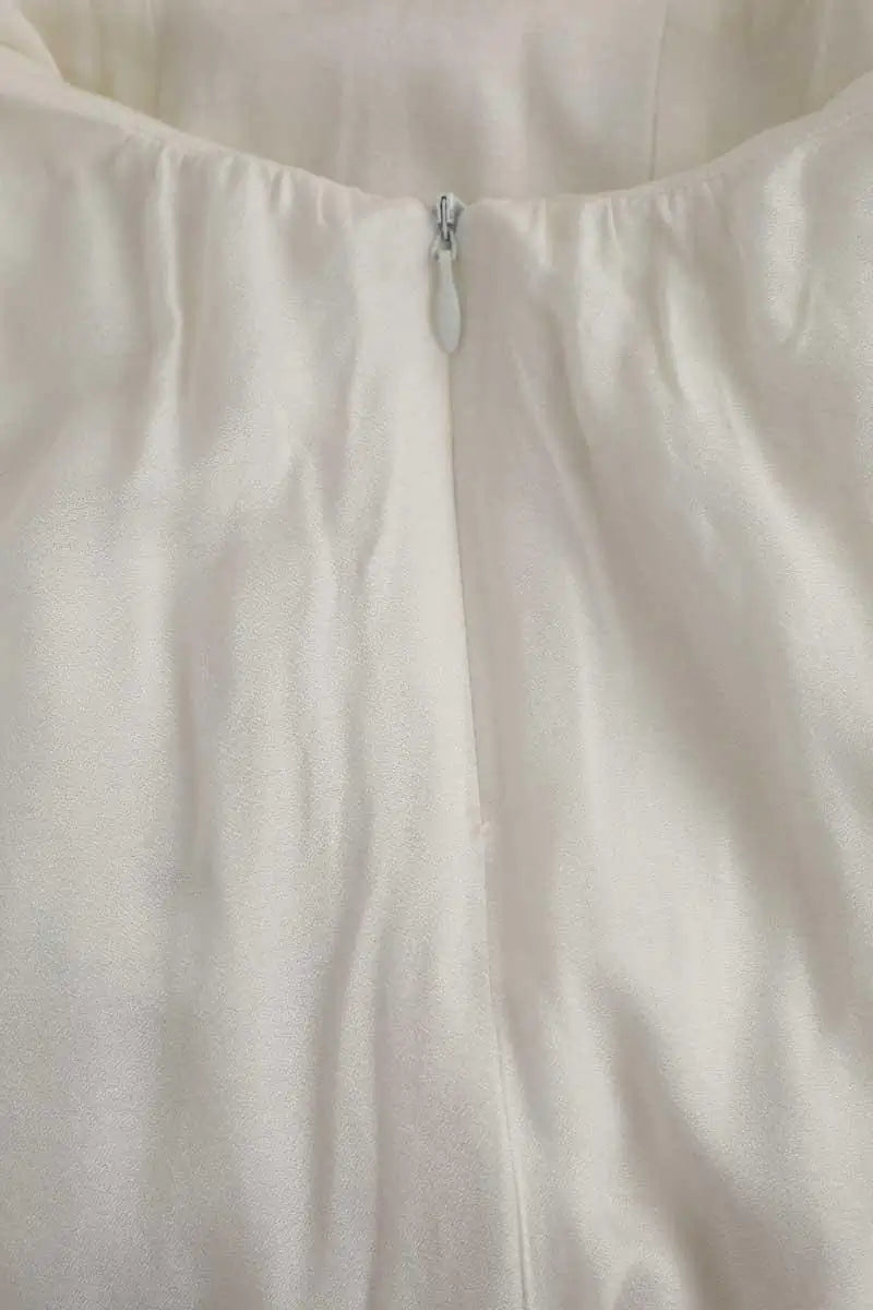Robe Bash Blanc en Viscose