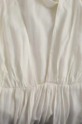 Robe Bash Blanc en Viscose