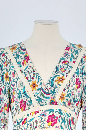Robe Bash Blanc en Viscose