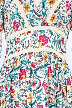 Robe Bash Blanc en Viscose
