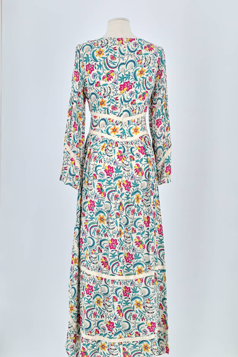 Robe Bash Blanc en Viscose