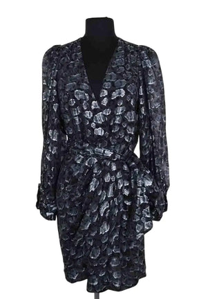 Robe Ba&Sh Bleu en Coton, taille S - Seconde Main