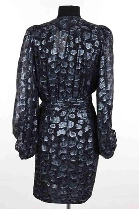 Robe Ba&Sh Bleu en Coton