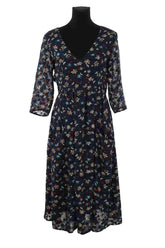 Robe Ba&Sh Bleu en Polyester, taille S - Seconde Main