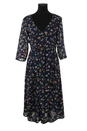 Robe Ba&Sh Bleu en Polyester, taille S - Seconde Main