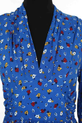 Robe Bash Bleu en Viscose