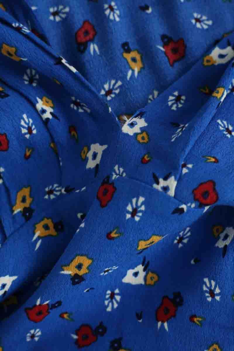 Robe Bash Bleu en Viscose