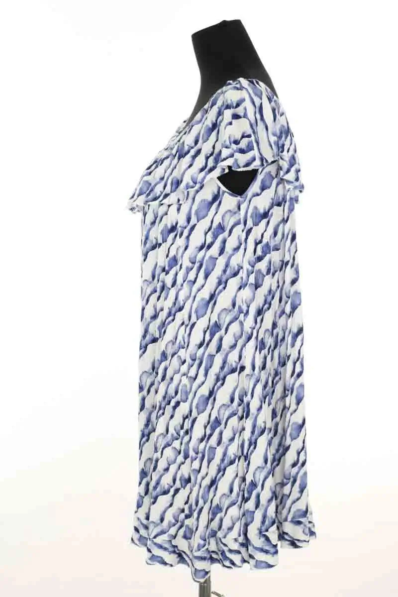 Robe Bash Bleu en Viscose