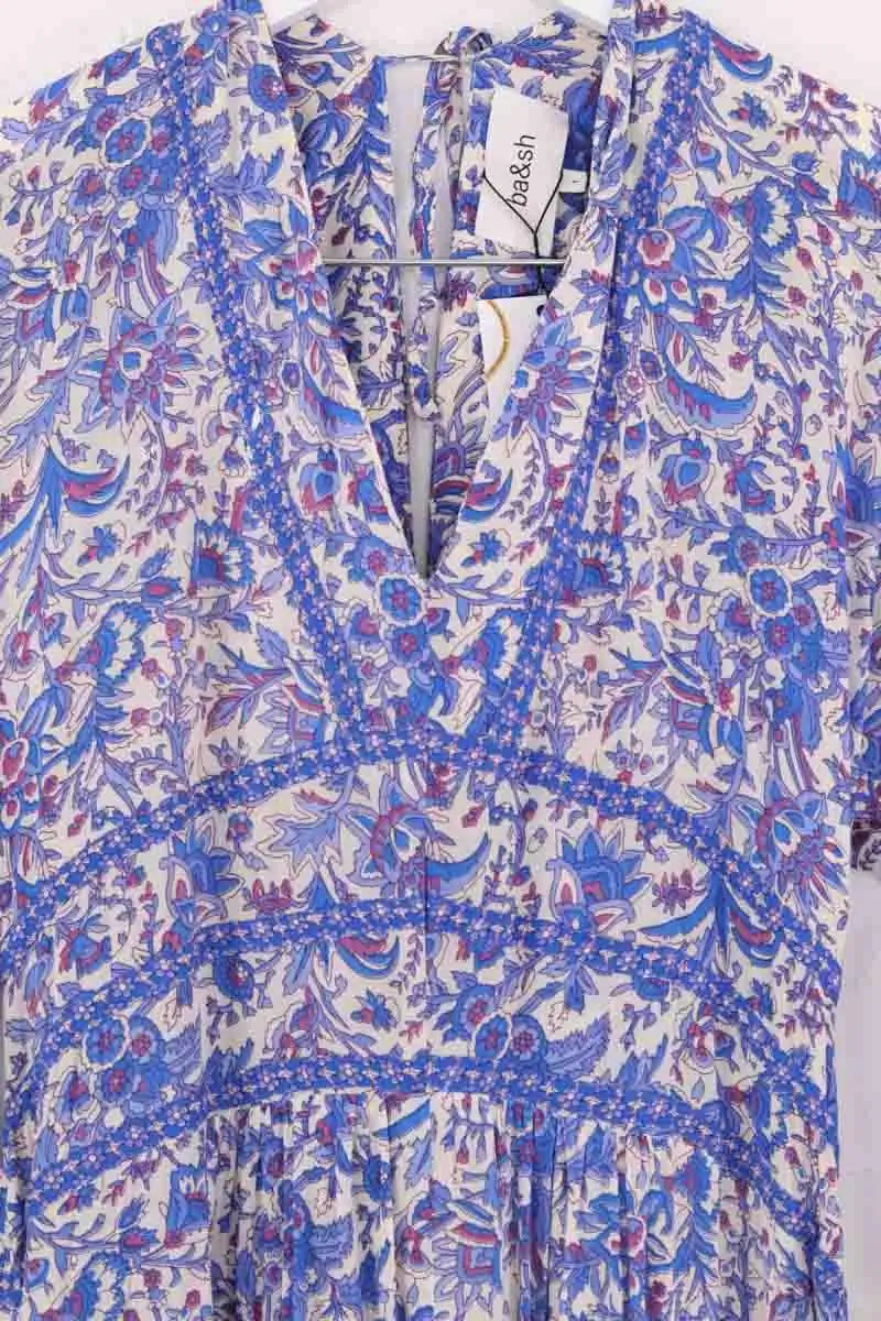Robe Ba&Sh Bleu en Viscose