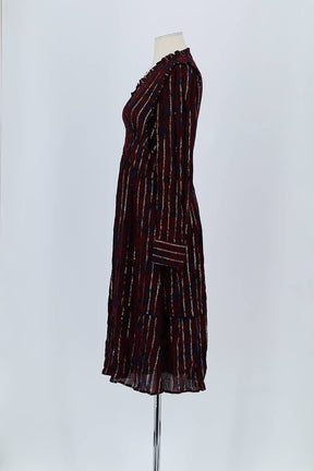 Robe Bash Bordeaux en Polyester