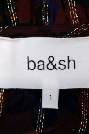 Robe Bash Bordeaux en Polyester