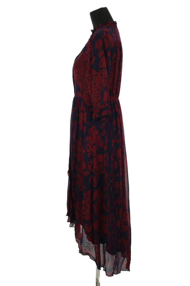 Robe Ba&Sh Bordeaux en Viscose