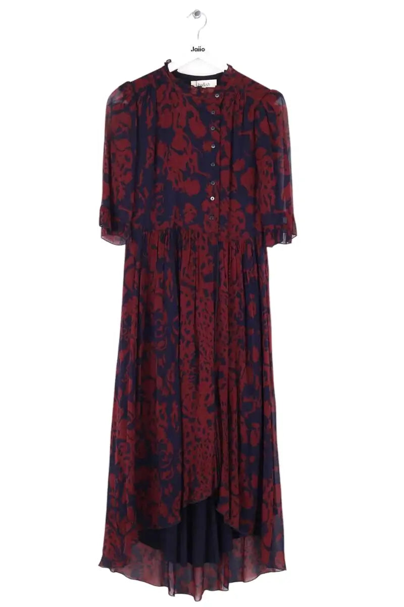 Robe Ba&Sh Bordeaux en Viscose, taille S - Seconde Main