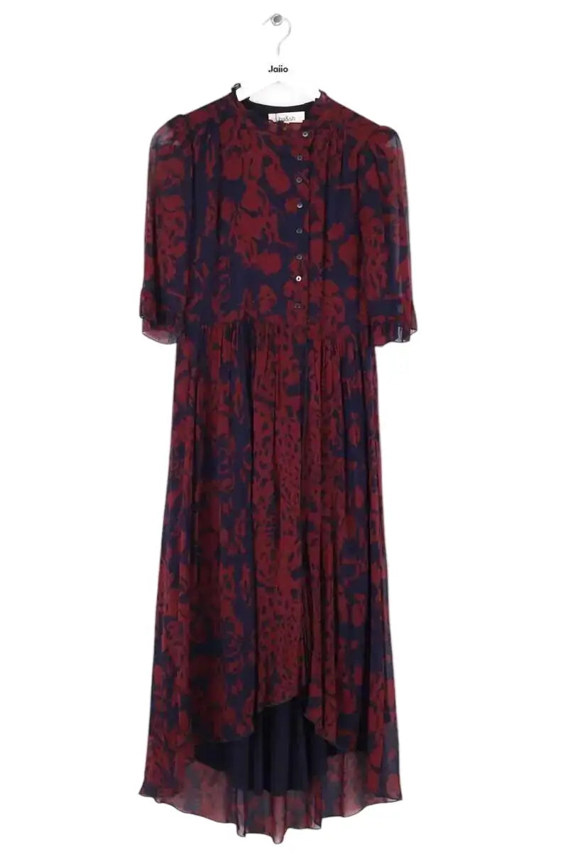 Robe Bash Bordeaux en Viscose, taille S - Seconde Main
