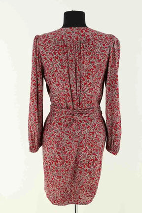 Robe Ba&Sh Bordeaux en Viscose